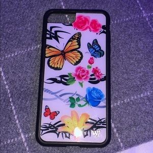 Wildflower Butterfly Tramp Stamp iPhone 6+/7+/8+